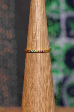New Gold Chakra Band Rings