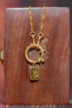 New Gold Crystal Vibe Pendant Necklaces And Pendants