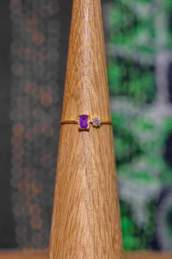 Clearance Gold Duo Ring Rings