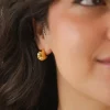 Discount Gold Jali Earrings Studs And Hoops|Earrings
