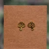 Online Gold Mushroom Studs Studs And Hoops|Earrings