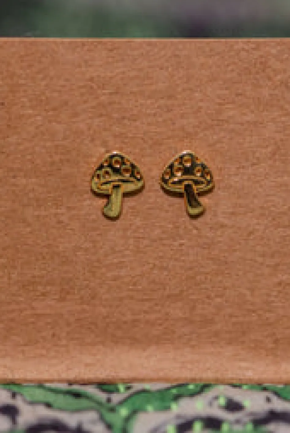Online Gold Mushroom Studs Studs And Hoops|Earrings