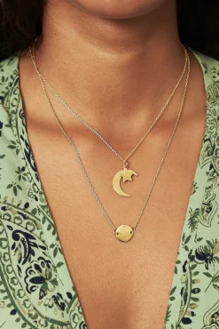 Outlet Gold Signet Necklace Necklaces And Pendants
