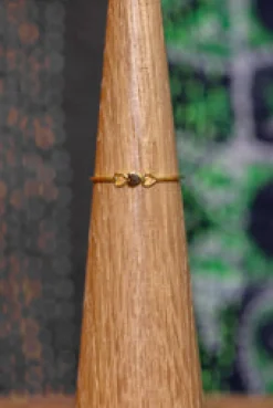 New Gold Triple Heart Ring Rings