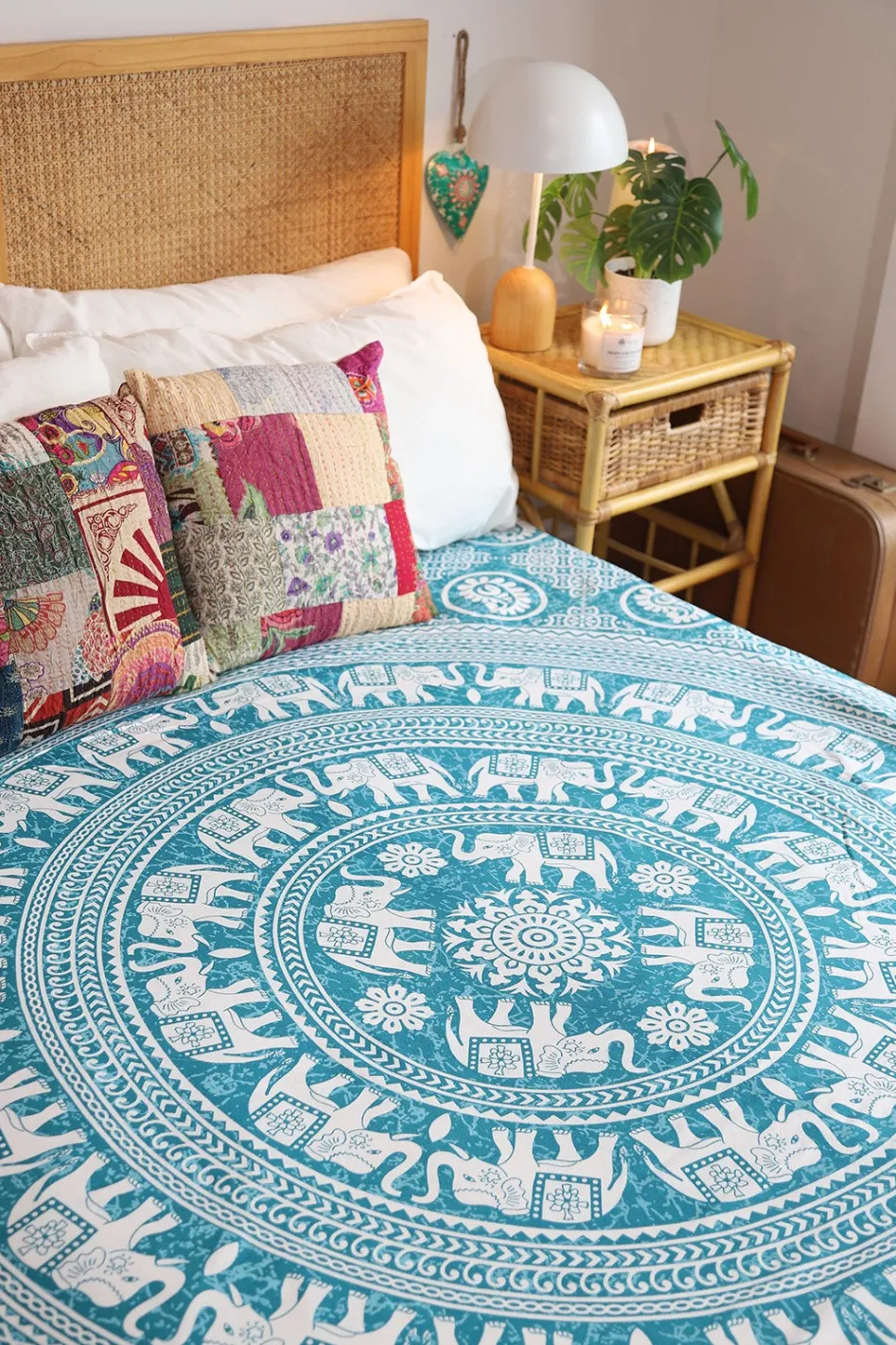 Fashion Haathi Bedspread Bedding