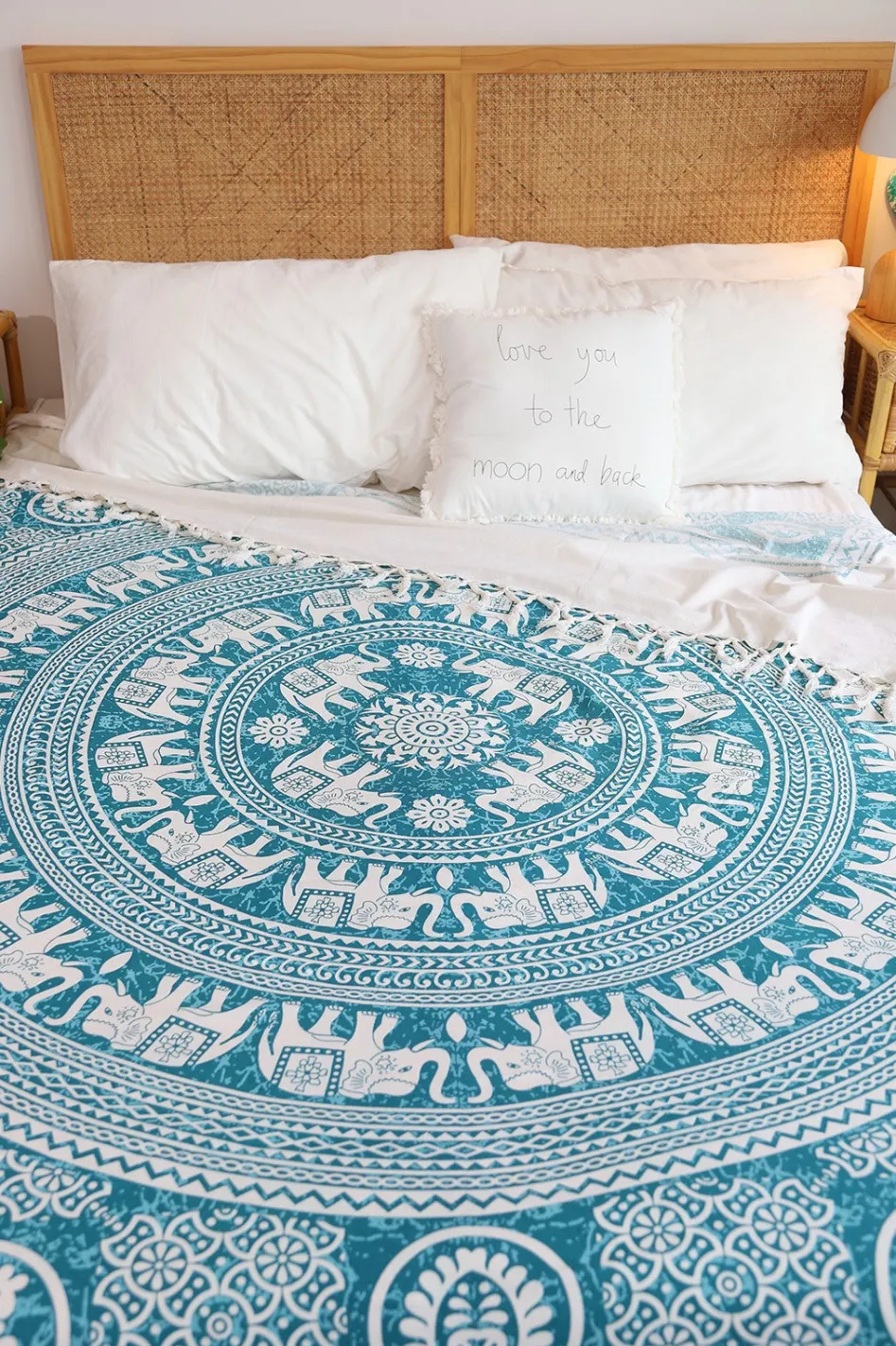 Fashion Haathi Bedspread Bedding