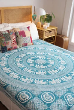 Fashion Haathi Bedspread Bedding