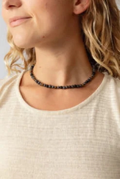 Sale Hematite and Black Onyx Beaded Necklace Fashion Jewellery|Necklaces And Pendants