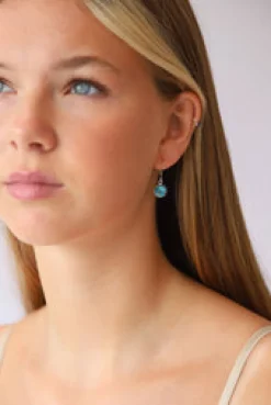 Best Irma Blue Copper Turquoise Earrings Earrings