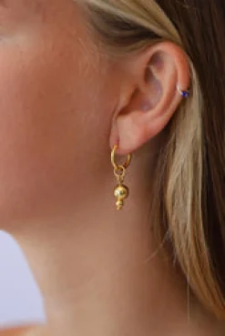 Discount Jali Gold Hoops Studs And Hoops|Earrings