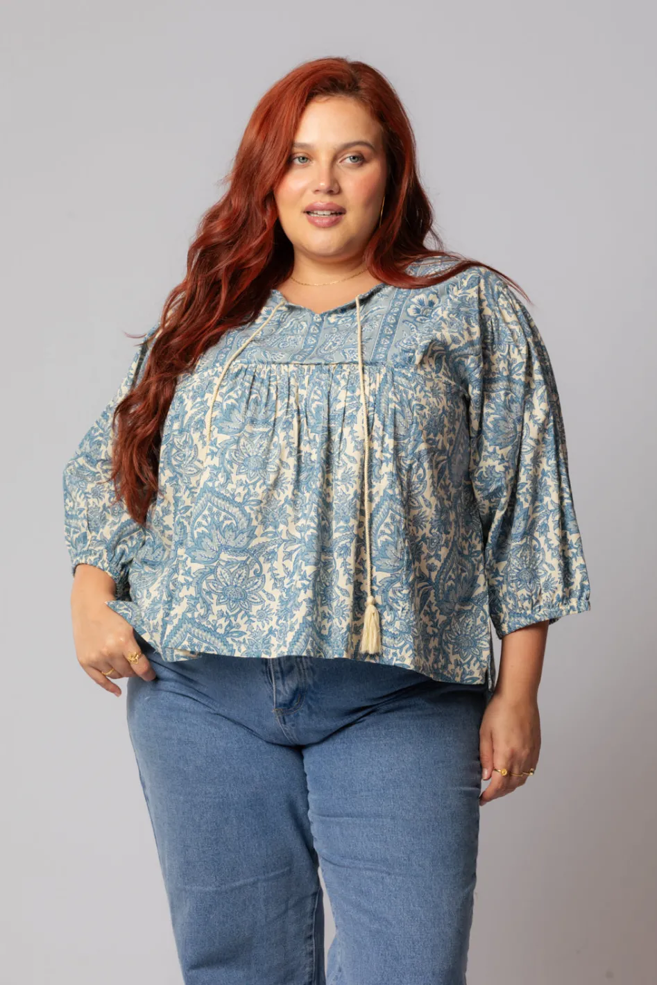 Sale Kavya Top Free Size|Tops & Shirts