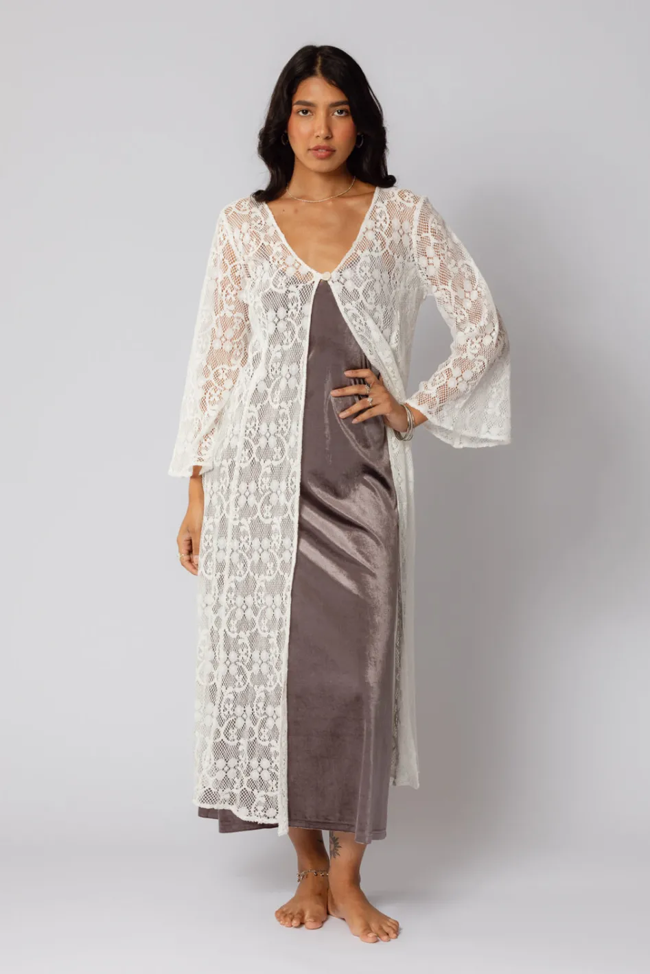 Discount Lace Duster Kimonos & Dusters