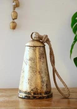 Sale Large Rustic Brass Bell Bells|Dreamcatchers & Hangings