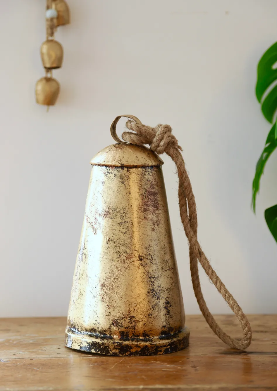 Sale Large Rustic Brass Bell Bells|Dreamcatchers & Hangings