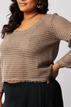 Hot Lattice Top Tops & Shirts