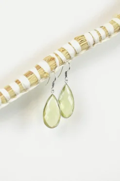 Discount Lemon Quartz Chand Earrings Earrings