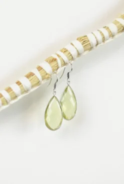 Discount Lemon Quartz Chand Earrings Earrings