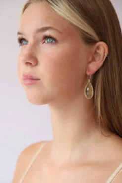 Discount Lemon Quartz Chand Earrings Earrings