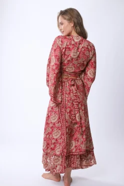 Clearance Long Monday Sunday Wrap Skirt Skirts