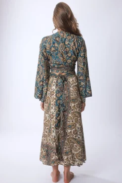 Online Long Sunday Monday Wrap Skirt Skirts
