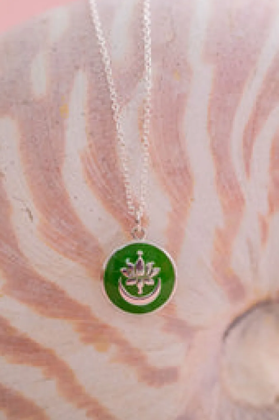 Online Lotus Crescent Necklace Necklaces And Pendants
