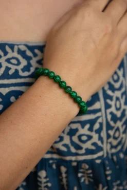 Hot Malachite Beaded Bracelet Fashion Jewellery|Bangles & Bracelets