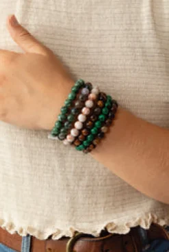 Hot Malachite Beaded Bracelet Fashion Jewellery|Bangles & Bracelets