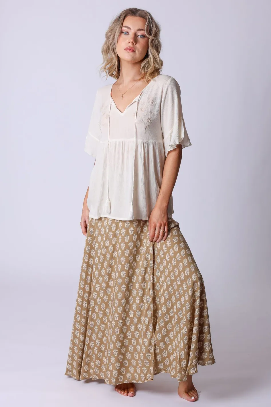 Sale Maya Top Free Size|Tops & Shirts