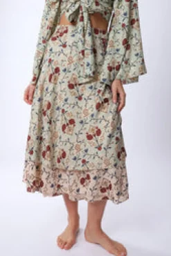 Fashion Midi Sunday Monday Wrap Skirt Skirts