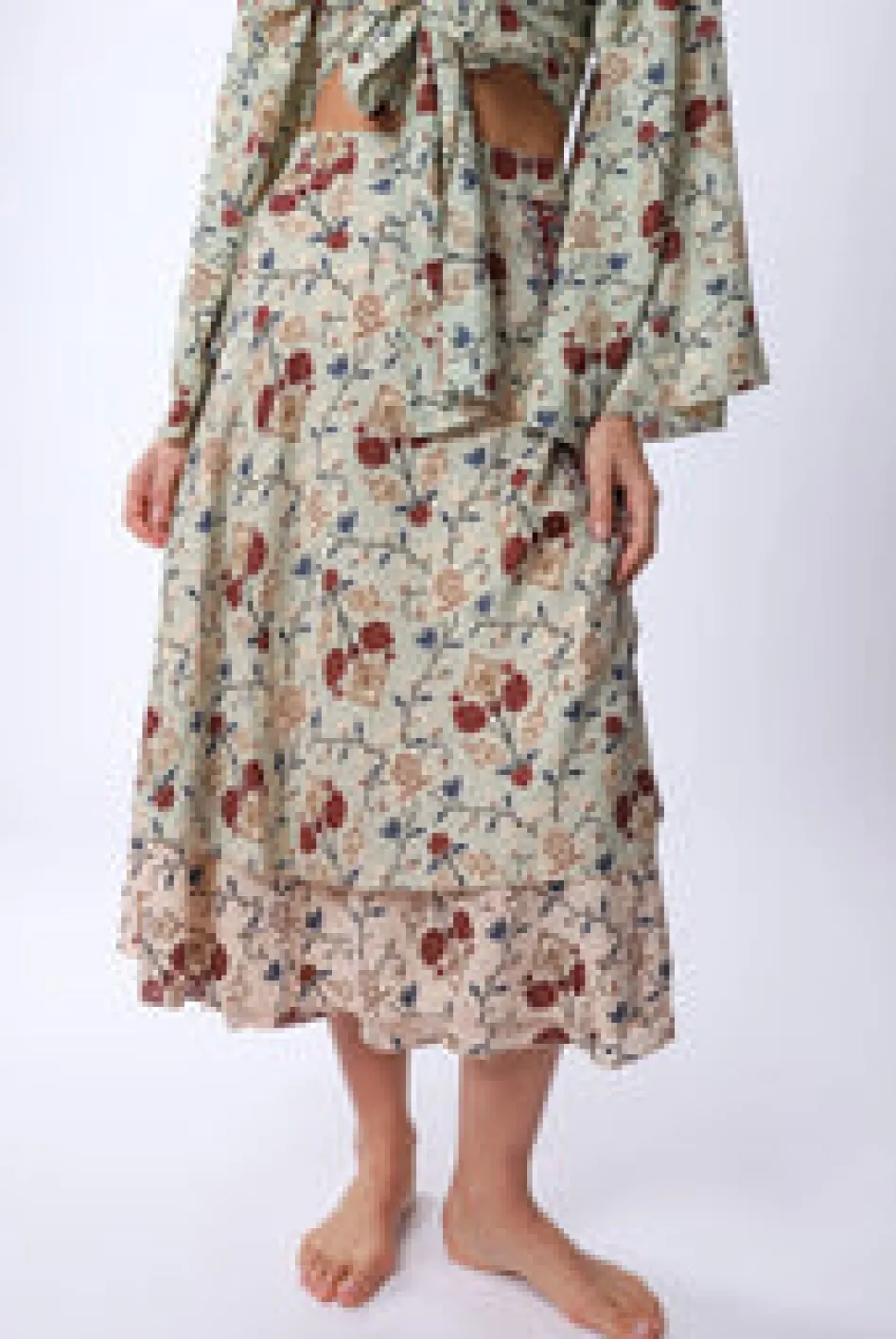 Fashion Midi Sunday Monday Wrap Skirt Skirts