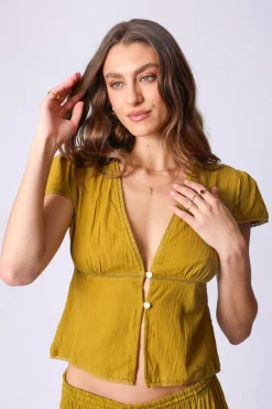 Fashion Moon Daisy Top Tops & Shirts
