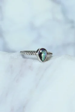 Fashion Mystic Topaz Cruz Ring Rings