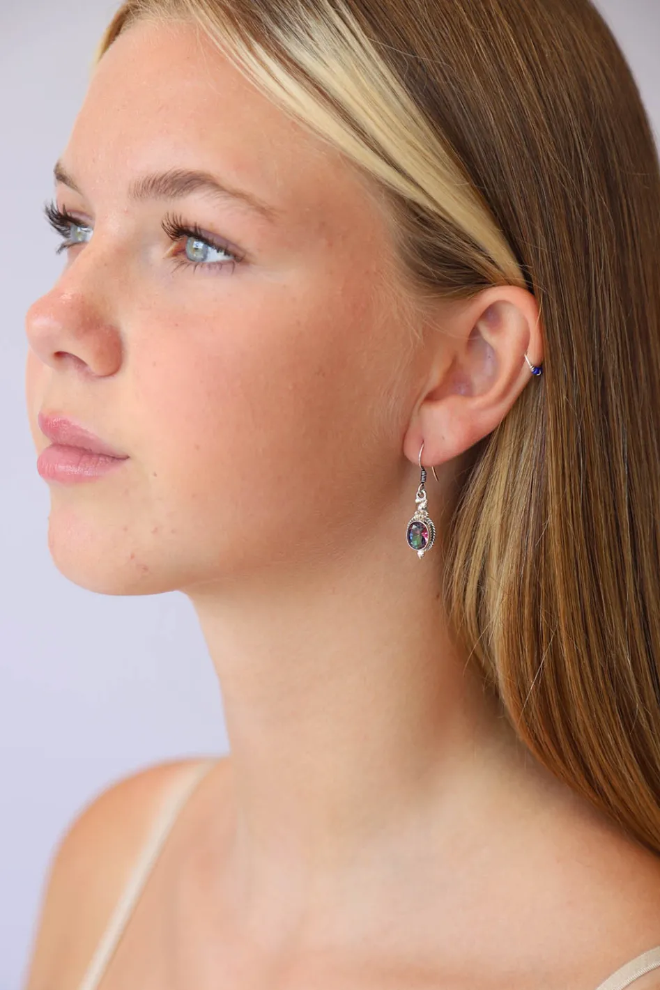 Fashion Mystic Topaz Tiz Earring Earrings