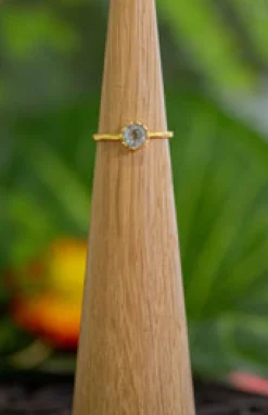 New Nala Blue Topaz Tiny Ring Rings