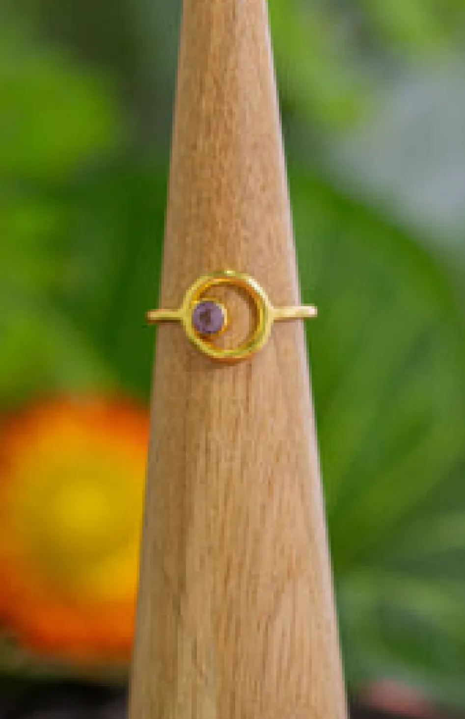 Hot Nari Amethyst Ring Rings