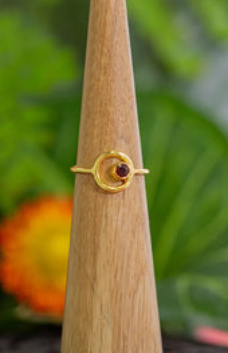 Fashion Nari Garnet Ring Rings