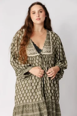 Online Patola Duster Free Size|Kimonos & Dusters