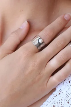 Best Pearl Thick band Ring Rings