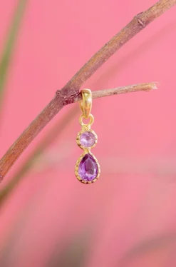 New Pia Pendant Amethyst Necklaces And Pendants