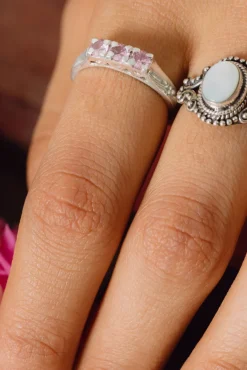 New Pink Jase band Rings