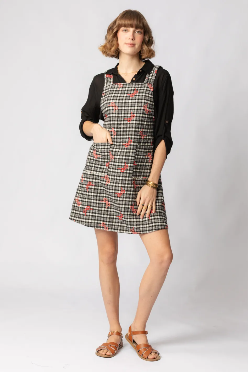 Sale Polly Pinafore Dresses