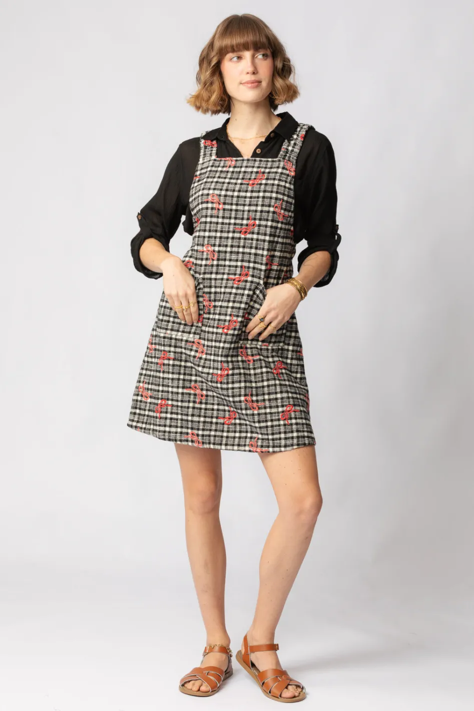 Sale Polly Pinafore Dresses