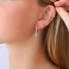Best Rainbow Moonstone Cadi Hoops Earrings