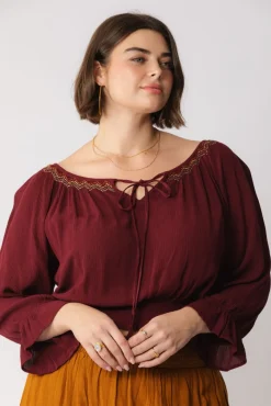 Clearance Romany Top Free Size|Tops & Shirts