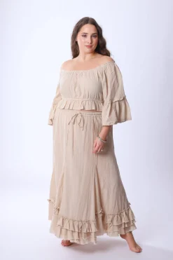 Clearance Rose Dust Skirt Skirts