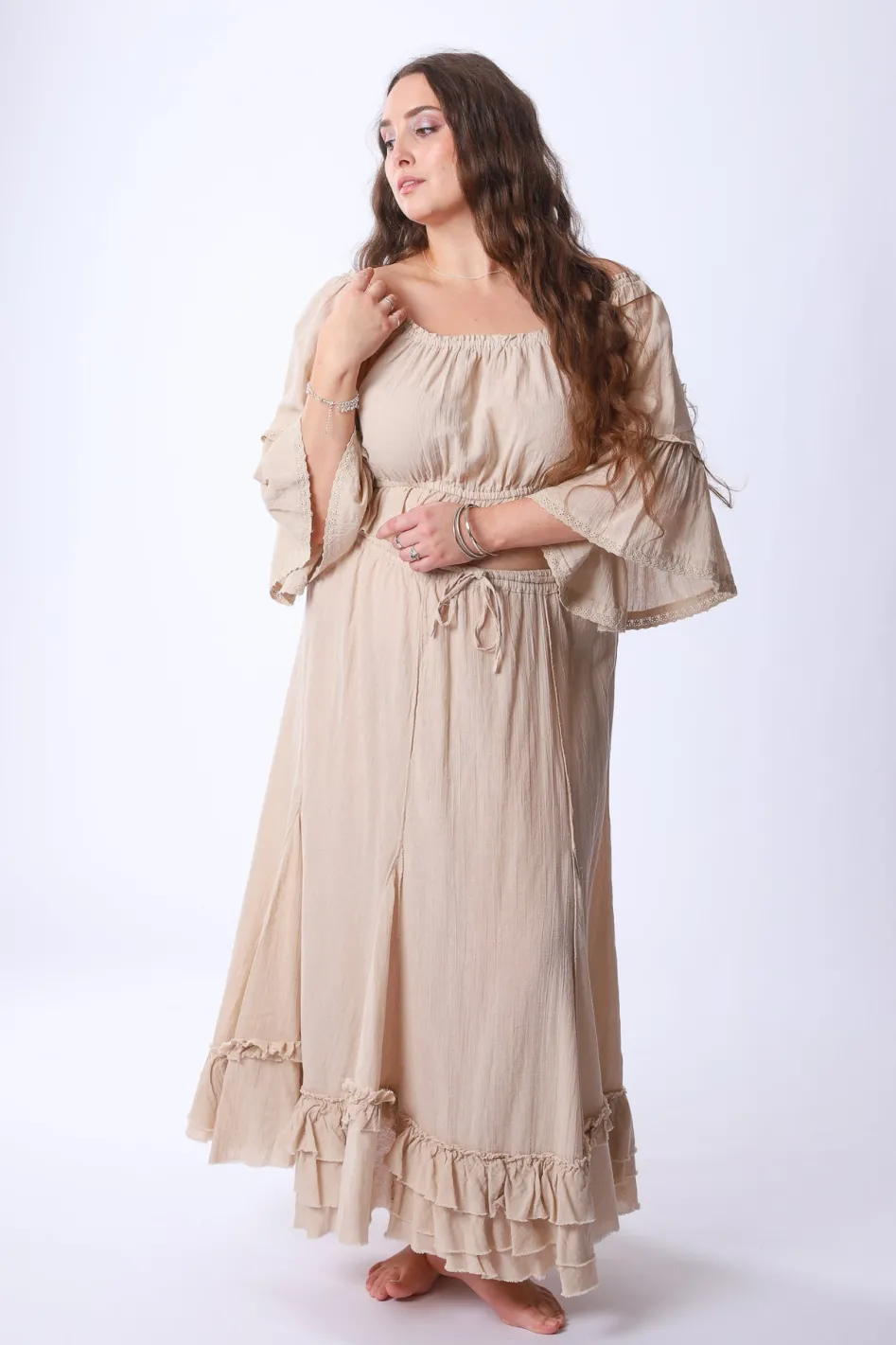 Clearance Rose Dust Skirt Skirts