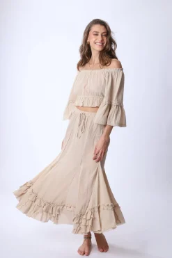 Clearance Rose Dust Skirt Skirts