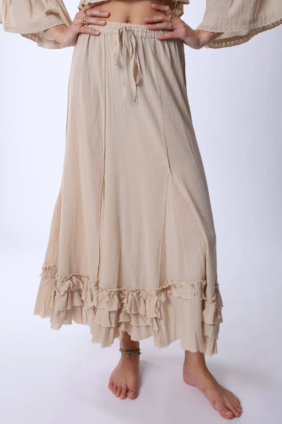 Clearance Rose Dust Skirt Skirts