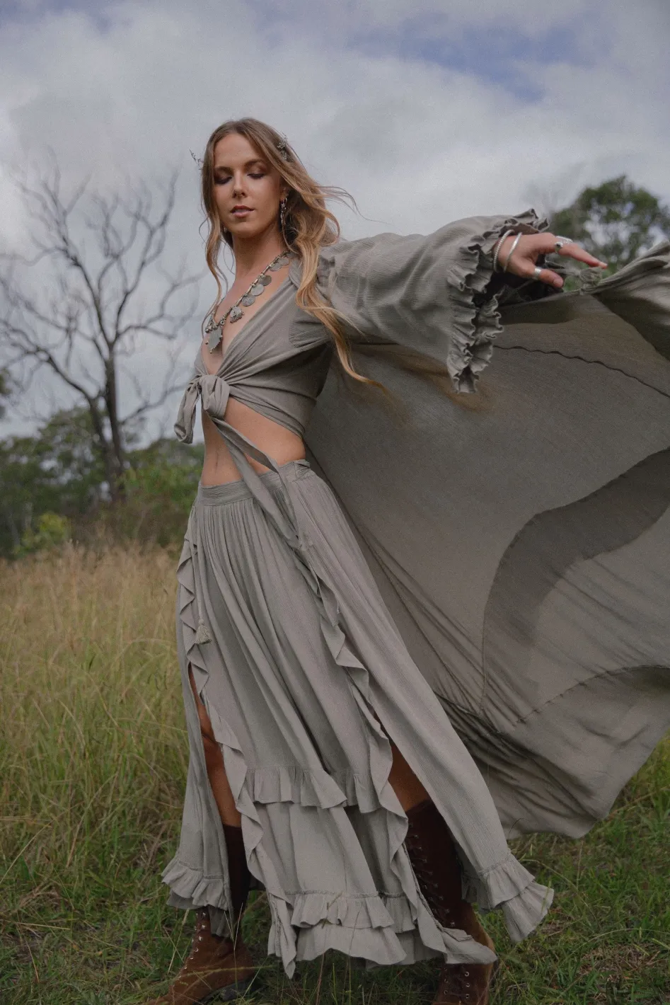 New Saloon Duster Free Size|Kimonos & Dusters