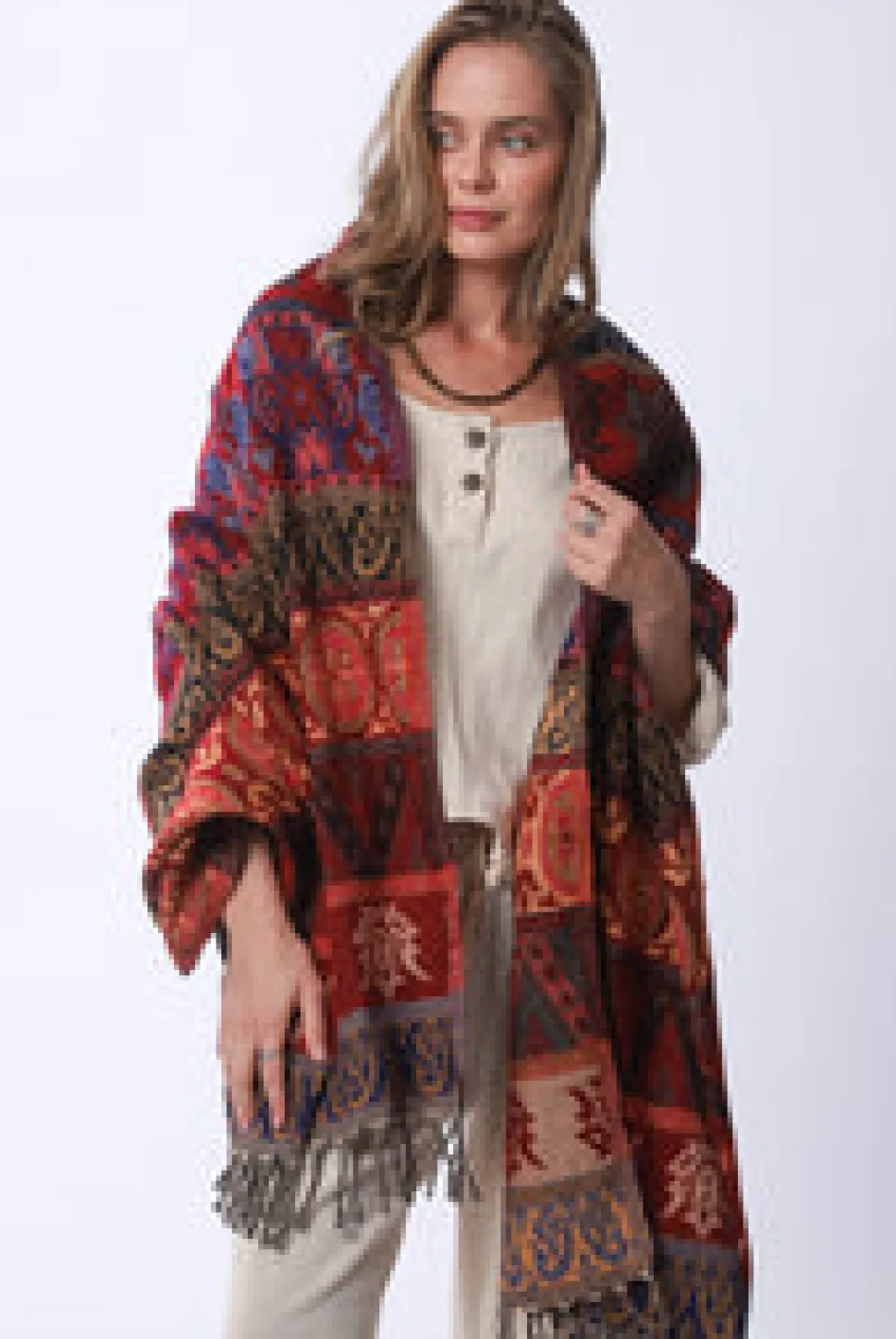 Hot Saphira Shawl Scarves & Shawls